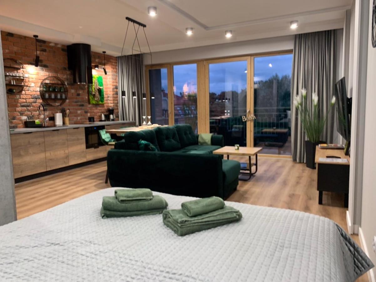 Marina Green Loft-Apartament Przy Promenadzie Ełk Exterior foto